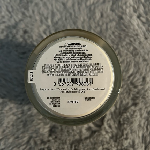 Mahogany Vanilla 1 Wick Bath and Body works signature scents candle line - Picture 3 of 5